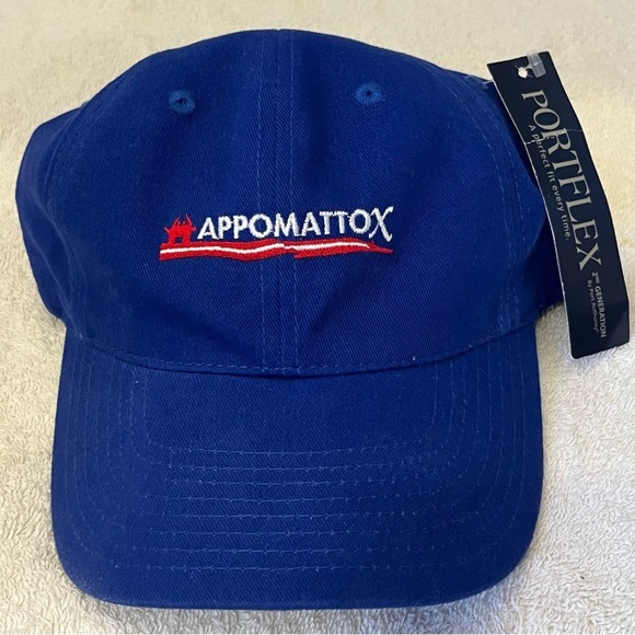 Appomattox Blue Fitted S/M Ball Cap  NWT - Picture 2 of 14